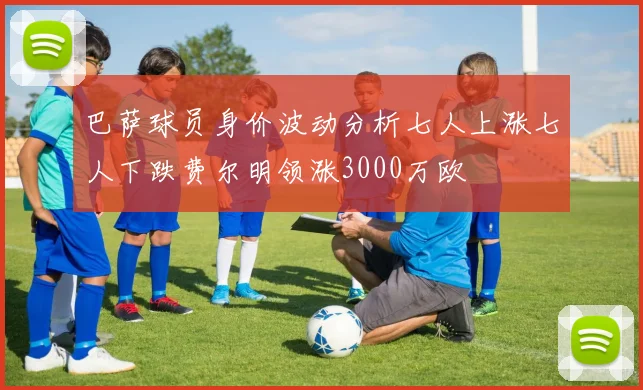 巴萨球员身价波动分析七人上涨七人下跌费尔明领涨3000万欧